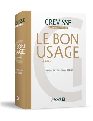 کتاب Le Bon usage 16e edition