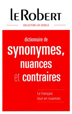 کتاب Le Robert Dictionnaire des synonymes