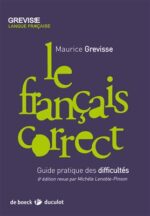کتاب فرانسه  Le francais correct - Guide pratique des difficultes - Grevisse - Image 2