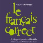 کتاب Le francais correct - Guide pratique des difficultes - Grevisse