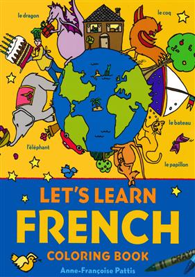 کتاب Let's Learn French Coloring Book