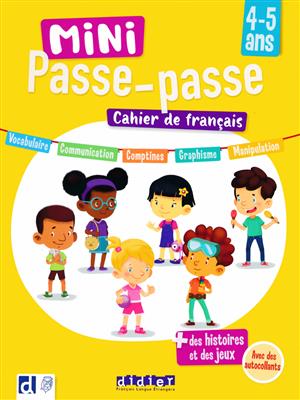 کتاب Mini Passe-passe 4-5 ans – Cahier de français + MP3