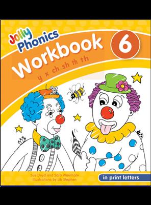 کتاب New Jolly Phonics Workbook 6