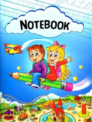 کتاب Notebook - دفتر چهارخط رحلي