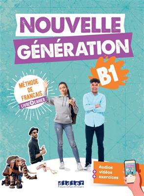 کتاب Nouvelle Generation B1 – Livre + Cahier + MP3