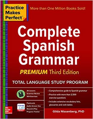 کتاب Practice Makes Perfect: Complete Spanish Grammar