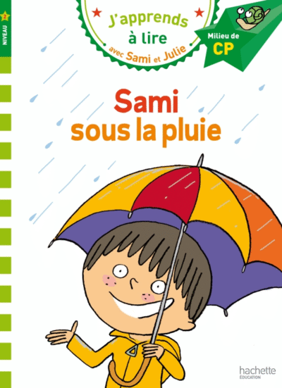 کتاب Sami et Julie Sami sous la pluie Niveau 2