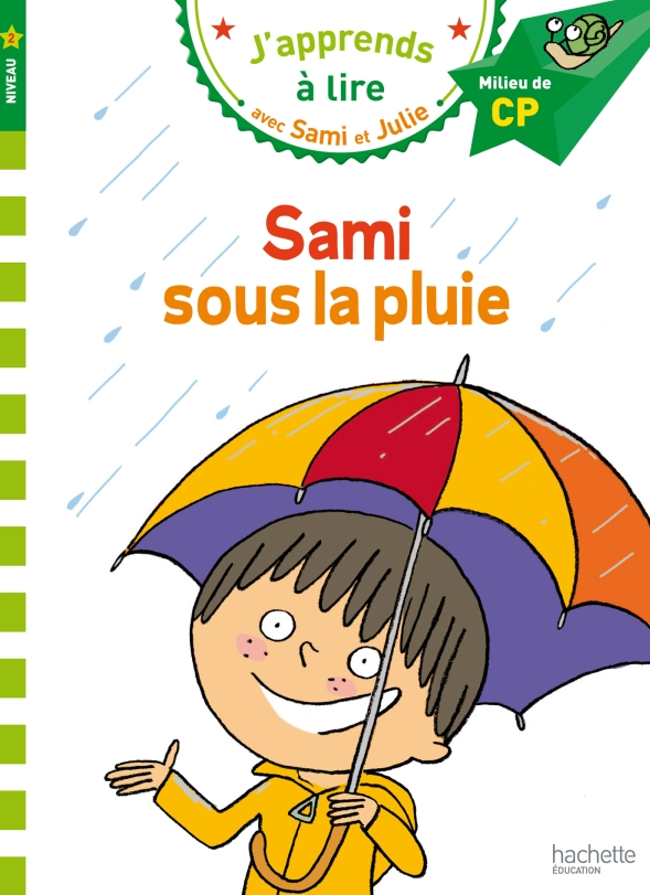 کتاب Sami et Julie Sami sous la pluie Niveau 2 کتاب Sami et Julie Sami sous la pluie Niveau 2