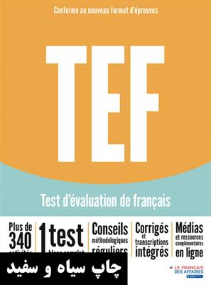کتاب TEF Livre d'entraînement Nouvelle Edition + mp3