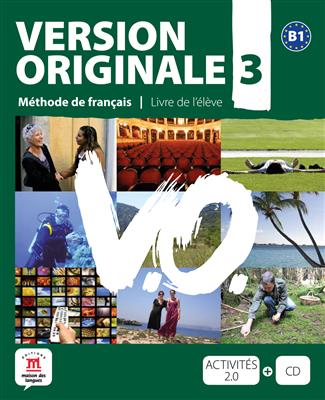 کتاب Version Originale 3 + cahier کتاب Version Originale 3 + cahier
