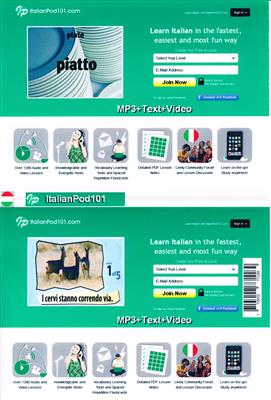 کتاب italian pod 101