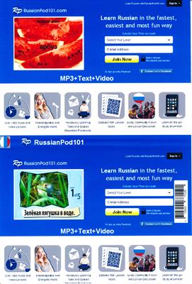کتاب russian pod 101