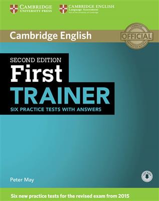 کتاب First Trainer Six Practice Tests with Answers + MP3