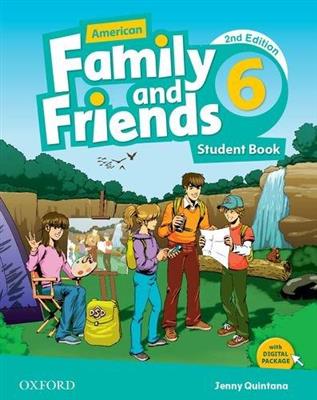 کتاب American Family and Friends 6 (2nd) SB+WB+DVD کتاب American Family and Friends 6 (2nd) SB+WB+DVD