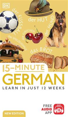 کتاب 15 Minute German: Learn in Just 12 Weeks کتاب 15 Minute German: Learn in Just 12 Weeks