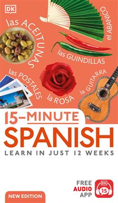 کتاب 15-Minute Spanish: Learn in Just 12 Weeks کتاب 15-Minute Spanish: Learn in Just 12 Weeks