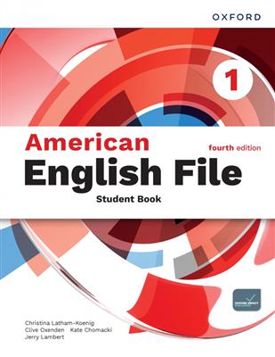 کتاب American English File 4th 1 + WorkBook + MP3