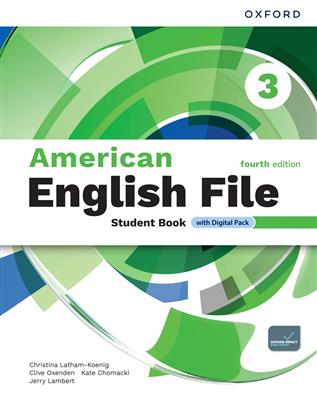 کتاب American English File 4th 3 + WorkBook + MP3 کتاب American English File 4th 3 + WorkBook + MP3