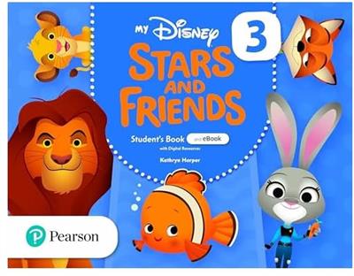 کتاب My Disney Stars and Friends 3 + WB + MP3 کتاب My Disney Stars and Friends 3 + WB + MP3